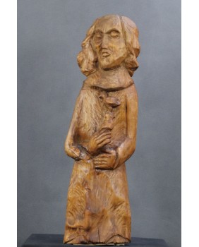 Święty Franciszek. Drewno....