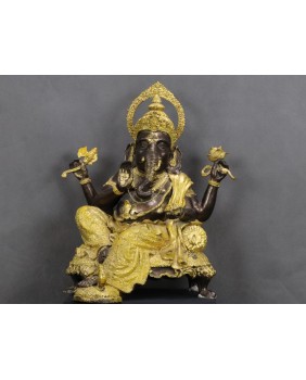 Ganesha. Brąz. Indie. XX wiek.