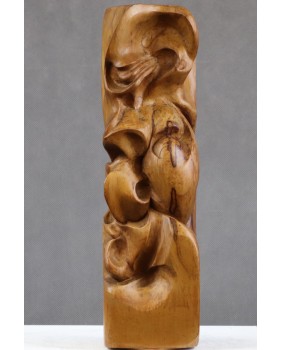 Głowa. Drewno. Arnold Russ....