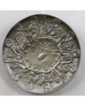 Ostatnia Wieczerza. Brąz....