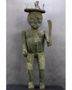 Strażnik. Drewno. Blacha...