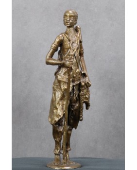 Wędrowiec. Brąz. Douda...