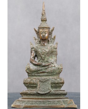 Budda Rattanakosin. Brąz....