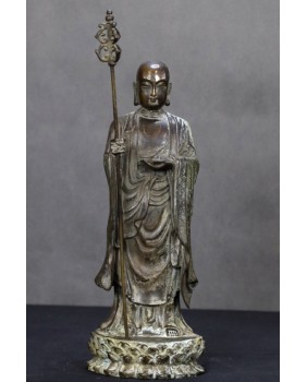Ti Tsang. Bodhisatva. Brąz....