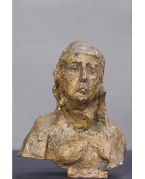 Popiersie. Brąz. Europa. XX...