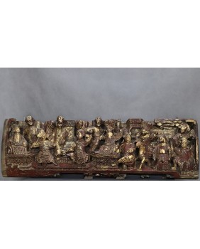 Scena pałacowa. Drewno....