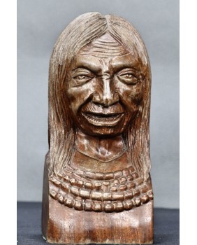 Stara Indianka. Drewno....