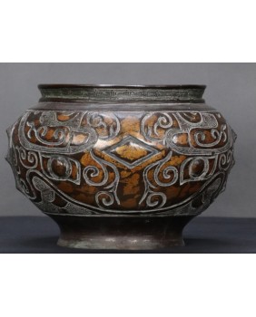 Waza. Brąz. Japonia. XIX/XX...