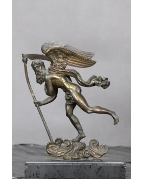 Chronos. Brąz. Kamień....