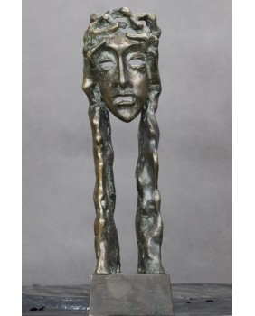 Teatralna rozpacz. Brąz....