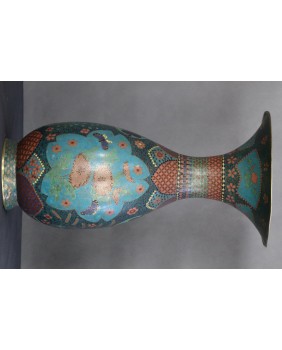 Wazon. Cloisonne. Emalia...