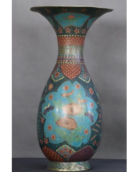 Wazon. Cloisonne. Emalia...