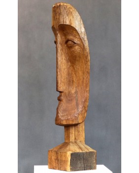 Subtelna smutna twarz....