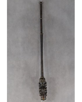 Fajka Bamum.Brąz. Kamerun....