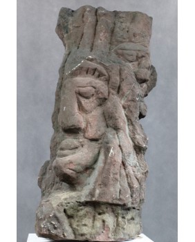 Twarze. Sztuka naiwna....