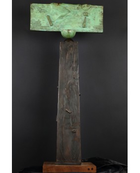 Kompozycja z nagą kobietą....