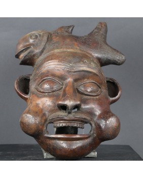 Maska z rybą. Bamum....