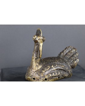 Dzioborożec. Brąz....