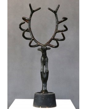 Jeleń Hetytów. Brąz . XX...