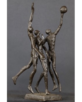 Gra w piłkę. Żeliwo. XX wiek.