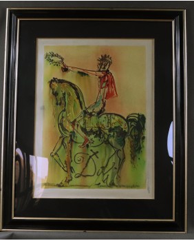 S. Dali. Jeździec rzymski....