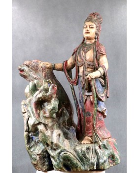 Bodhisattwa. Rzeźba...