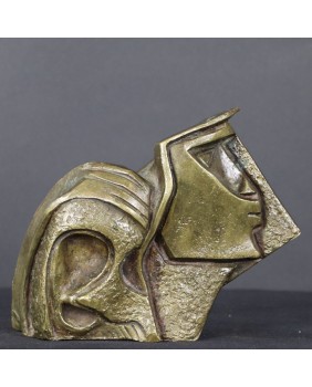 Popiersie. Brąz. Fonderie...