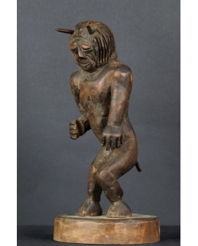 Diabeł. Drewno. Polska...