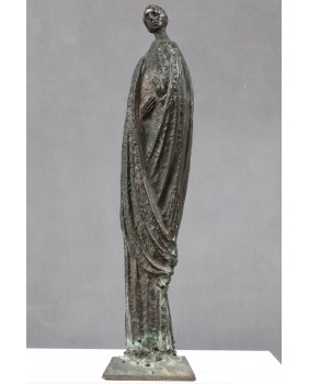 Figura Świętej. Brąz. XX wiek.