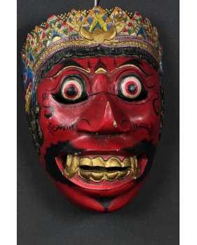 Maska Kelana. Drewno. Jawa....
