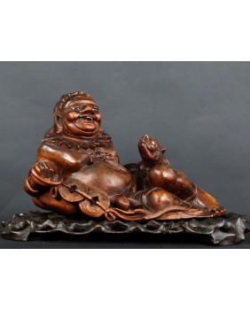 Liu Hai. Drewno. Chiny....