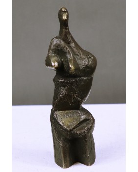 Akt z rozwianymi włosami....