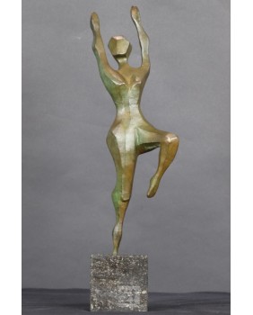 Tańcząca kobieta. Brąz....