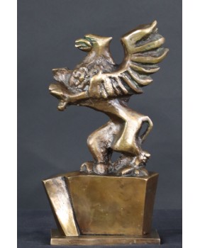 Gryf. Mosiądz. Polska. XX...