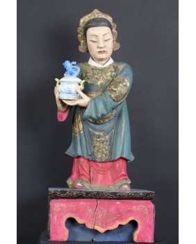 Magu Xian Shou. Drewno....