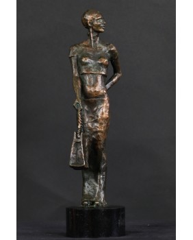 Pani z torebką i znakiem...