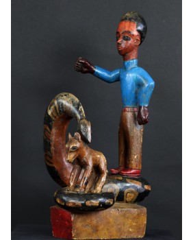 Wąż pożerający cielę....