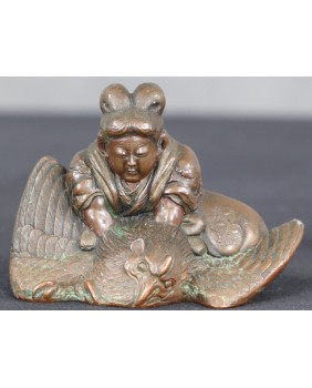 Karatsu Tengu. Cyna. Miedź....