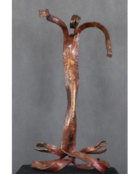 Tańcząca flamenco. Miedź....