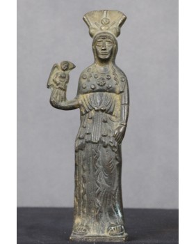 Atena trzymająca Nike....