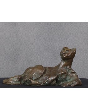 Kot. Brąz. Henri Alby...