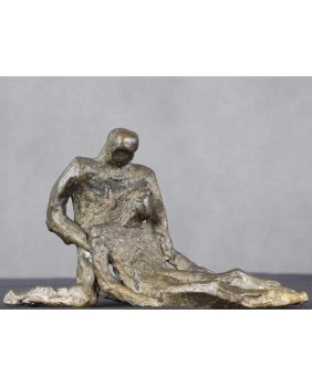 Dobry Samarytanin. Brąz....