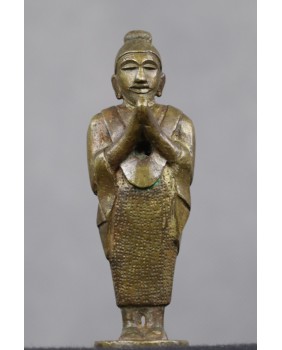 Niewielka rzeźba buddyjska....