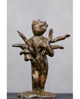 Wisznu. Brąz. Europa. XX wiek.