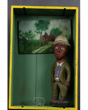 Diorama. Sztuka kolonialna....