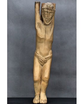 Chrystus. Drewno. Europa....