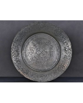 Talerz. Miedź. Cyna....