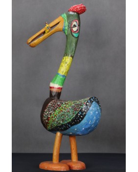 Żarłoczne ptaszysko....